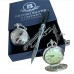 Royal Yacht Britannia Pocket Watch and Letter Opener Gift Set